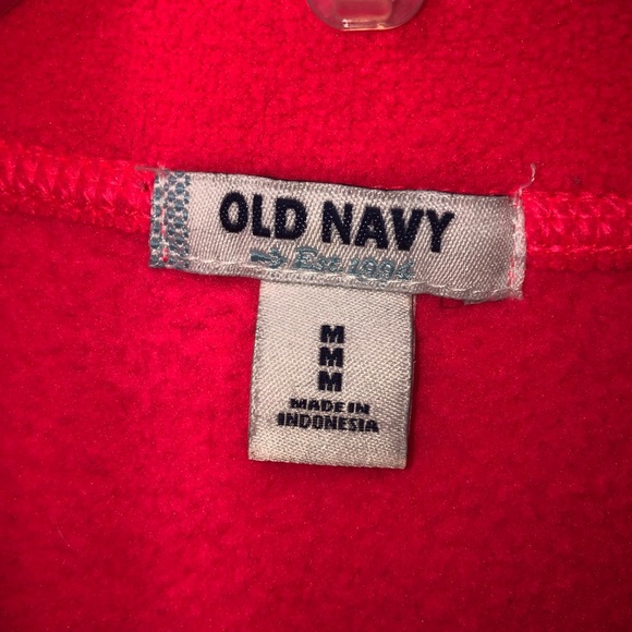 Women’s Hot Pink Old Navy Fleece Jacket - Picture 4 of 5